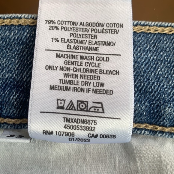 Hudson Blake Anderson Light Wash Slim Fit Jeans Size 32 - Picture 10 of 10